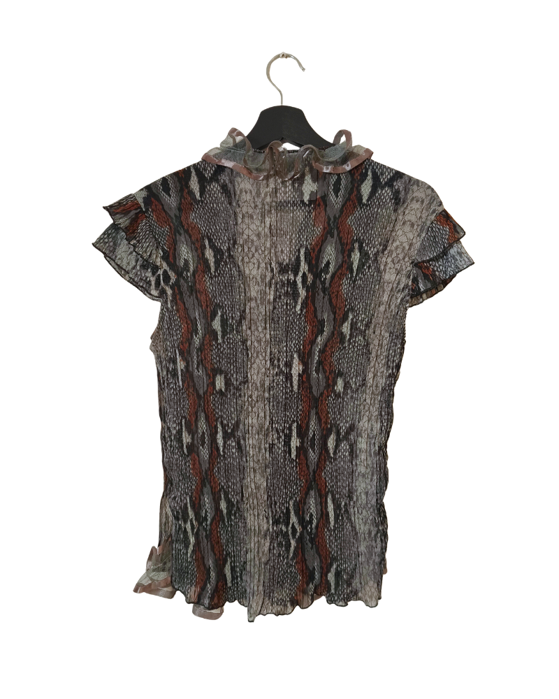 Top serpiente ruffles