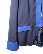 Blazer cuello navy - Una cosa