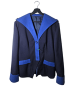 Blazer cuello navy - Una cosa