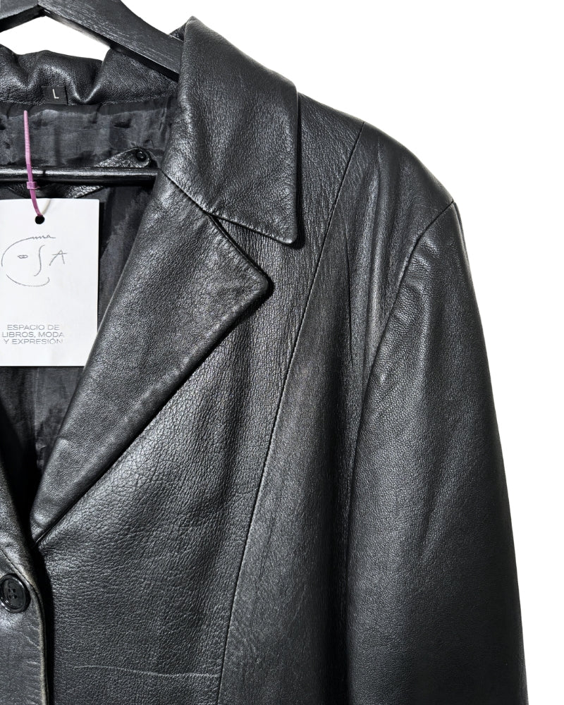 Chaqueta 3/4 piel - Una cosa es una cosa