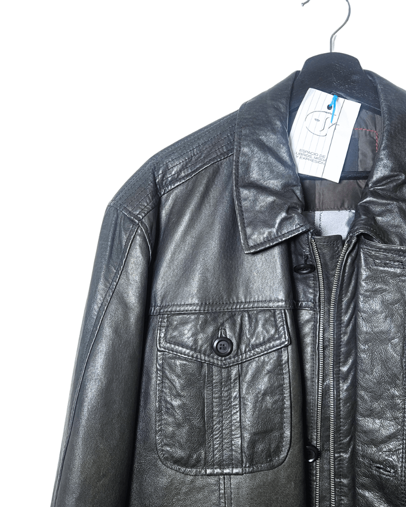 Chaqueta cuero Peter Cofox - Una cosa