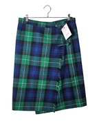 Falda tartán azul y verde - Una cosa
