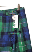 Falda tartán azul y verde - Una cosa