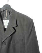 Maxi Blazer Negro / Verde - Una cosa