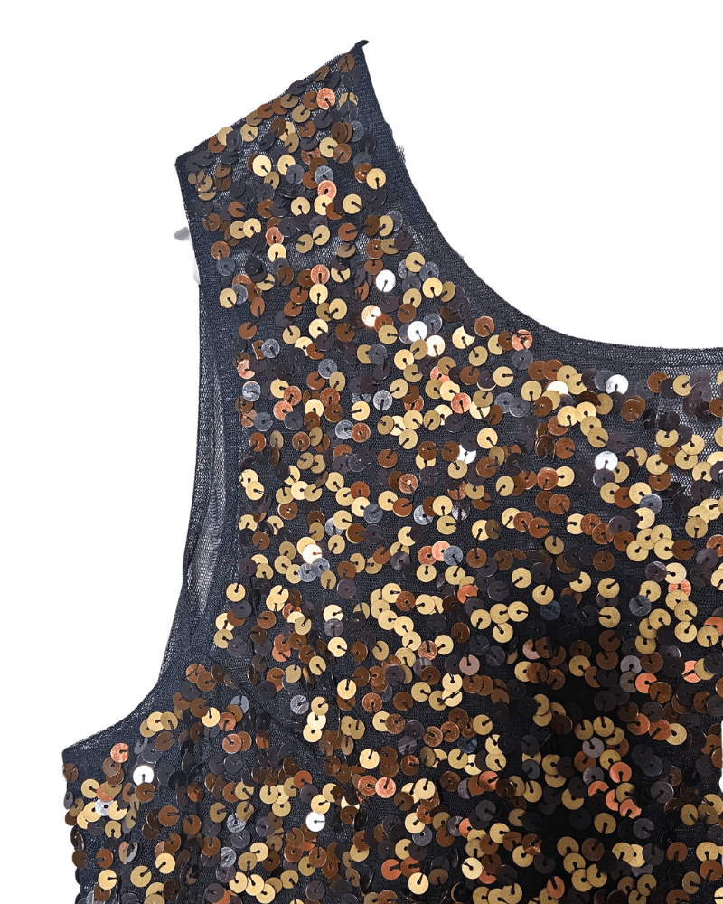 Mesh top lentejuelas - Una cosa