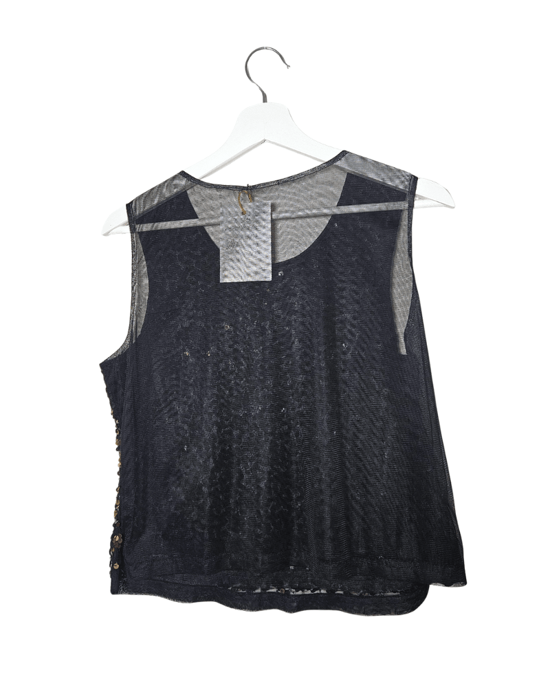 Mesh top lentejuelas - Una cosa