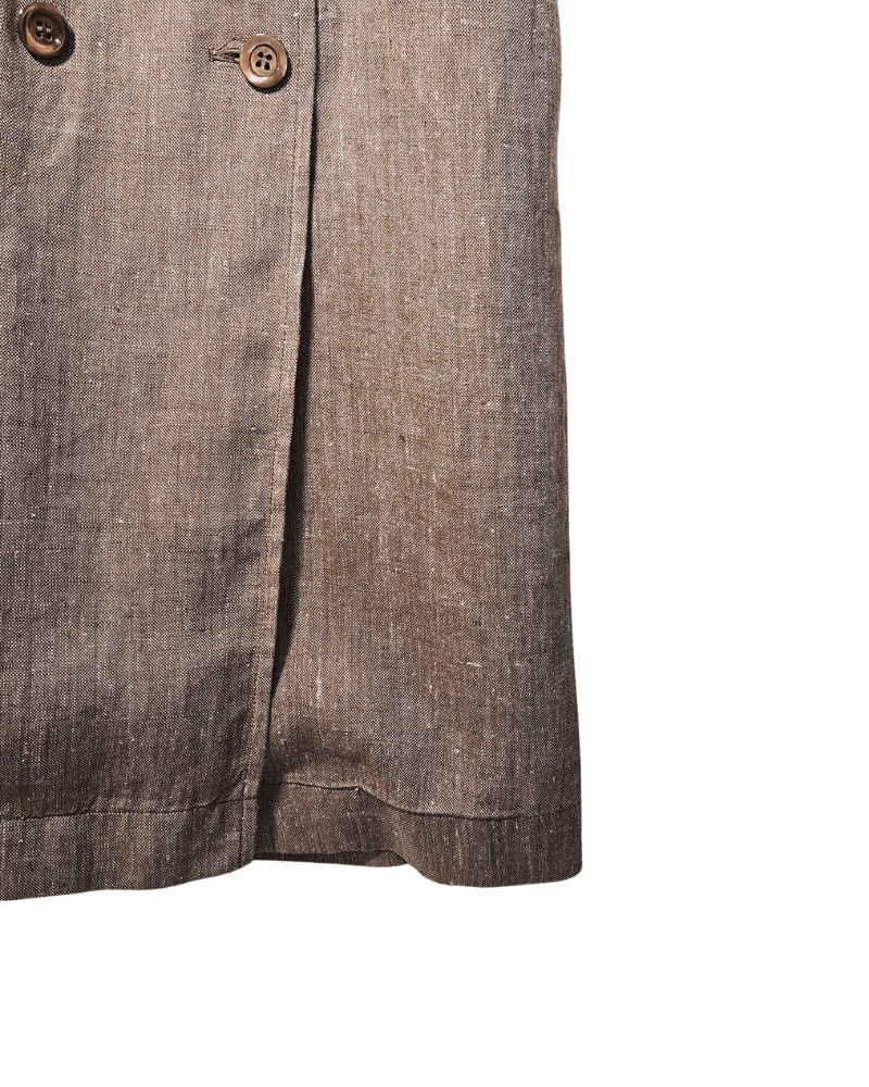 Vestido Lino Yves Saint Laurent - Una cosa