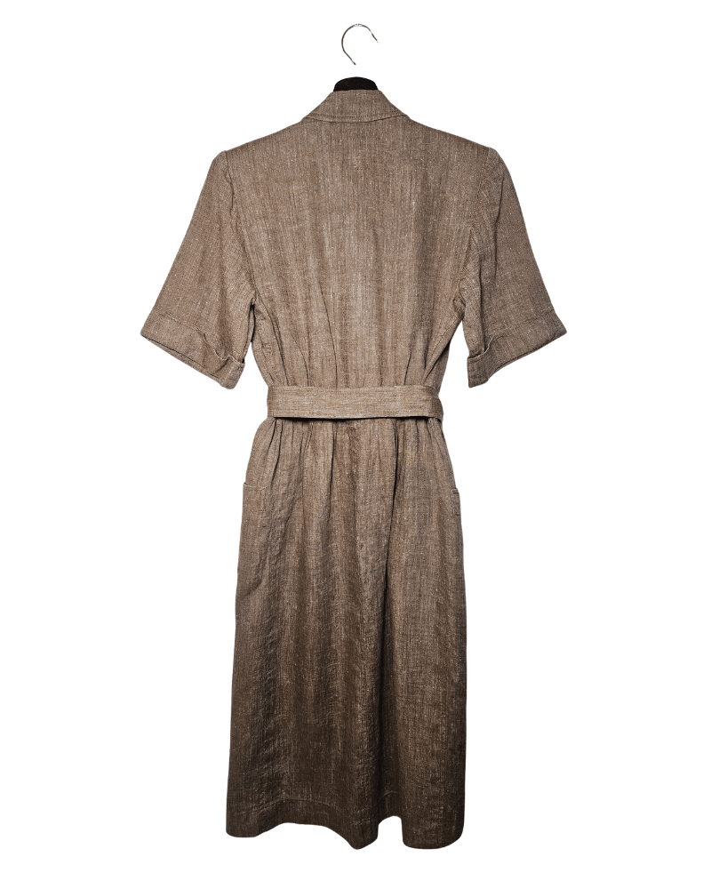 Vestido Lino Yves Saint Laurent - Una cosa